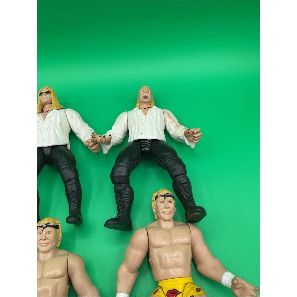 Vintage 1998 JAKKS Pacific Wrestler Figure Lot Of 5.SEE DESCRIPTION - Picture 3 of 7